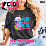 DTF Transfer - DTF012093 Drink Coffee and Be Awesome