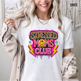 DTF Transfer - DTF012094 Stressed Moms Club