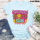 DTF Transfer - DTF012095 Overstimulated Moms Club