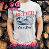 DTF Transfer - DTF012101 Life is Better on a Boat
