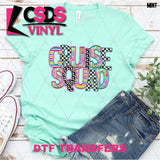 DTF Transfer - DTF012113 Cruise Squad Faux Embroidery