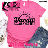 DTF Transfer - DTF012120 Vacay Mode Single Color
