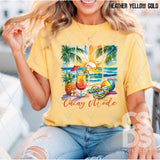 DTF Transfer - DTF012131 Vacay Mode Image Strips