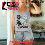 DTF Transfer - DTF012144 Find Me by the Ocean