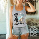 DTF Transfer - DTF012144 Find Me by the Ocean