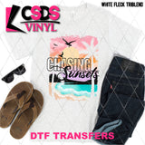 DTF Transfer - DTF012146 Chasing Sunsets Black