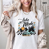 DTF Transfer - DTF012155 Lake Mode On