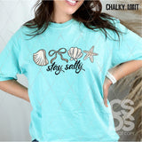 DTF Transfer - DTF012156 Stay Salty Shells
