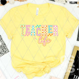 DTF Transfer - DTF012168 Teacher Life