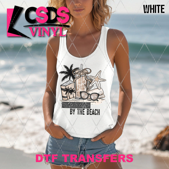 DTF Transfer - DTF012172 Life is Better at the Beach