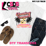 DTF Transfer - DTF012179 Chasing Sunsets Black
