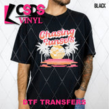 DTF Transfer - DTF012180 Chasing Sunsets White