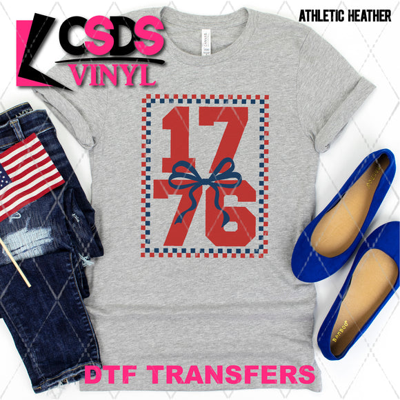 DTF Transfer - DTF012192 1776 Bow