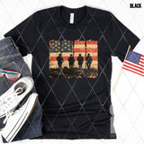 DTF Transfer - DTF012193 Distressed Military Flag