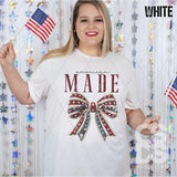 DTF Transfer - DTF012194 American Made Bow