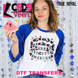 DTF Transfer - DTF012196 USA Bracelets