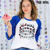 DTF Transfer - DTF012196 USA Bracelets