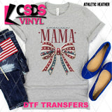 DTF Transfer - DTF012197 American Mama Bow