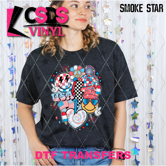 DTF Transfer - DTF012209 Patriotic Collage