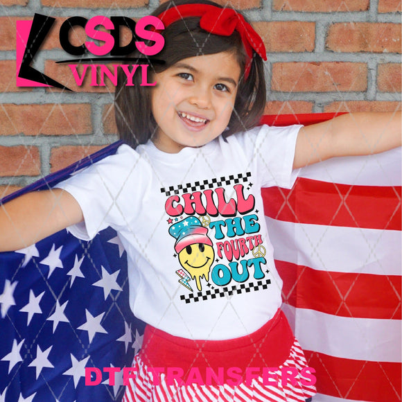 DTF Transfer - DTF012210 Chill the Fourth Out