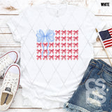 DTF Transfer - DTF012213 Coquette Bows Flag