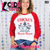 DTF Transfer - DTF012227 Chicken Boom Boom