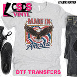 DTF Transfer - DTF012228 Made in America Eagle