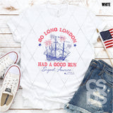 DTF Transfer - DTF012229 So Long London