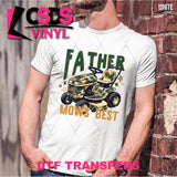 DTF Transfer - DTF012233 Father Mows Best
