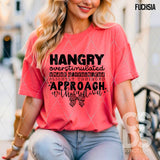 DTF Transfer - DTF012236 Approach with Caution Single Color