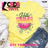 DTF Transfer - DTF012246 Hello Summer Watermelon
