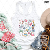 DTF Transfer - DTF012249 Beach Collage