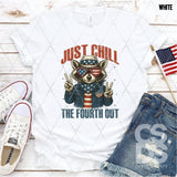 DTF Transfer - DTF012270 Just Chill the Fourth Out