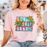 DTF Transfer - DTF012271 Sun Salt Sand