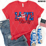DTF Transfer - DTF012277 Love Texas