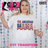 DTF Transfer - DTF012279 All American Mama