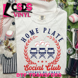 DTF Transfer - DTF012281 Home Plate Social Club