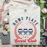DTF Transfer - DTF012281 Home Plate Social Club