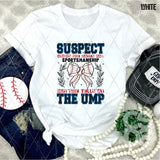 DTF Transfer - DTF012285 She Yells at the Ump Baseball