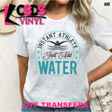 DTF Transfer - DTF012312 Instant Athlete Just Add Water