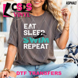 DTF Transfer - DTF012320 Eat Sleep Swim Repeat