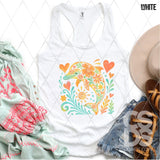 DTF Transfer - DTF012324 Floral Dolphin