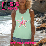 DTF Transfer - DTF012330 Preppy Summer Starfish