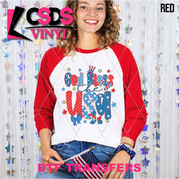 DTF Transfer - DTF012334 God Bless the USA