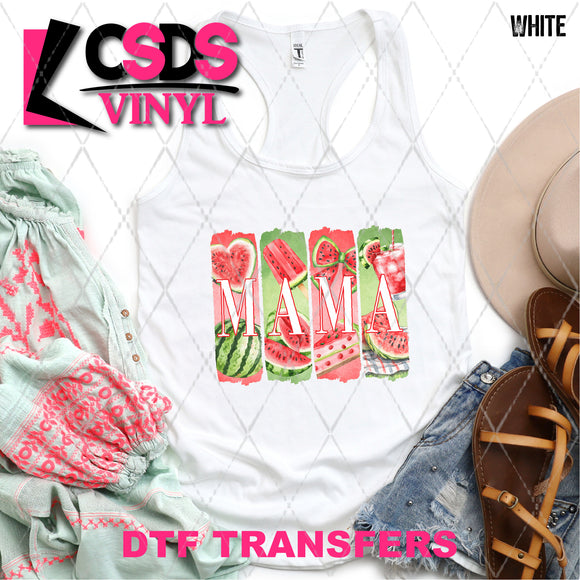 DTF Transfer - DTF012352 Mama Watermelon Strips