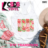 DTF Transfer - DTF012352 Mama Watermelon Strips