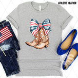 DTF Transfer - DTF012354 Patriotic Boots