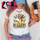 DTF Transfer - DTF012361 Raising Ballers Softball
