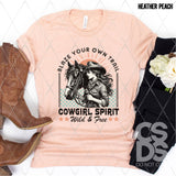 DTF Transfer - DTF012362 Blaze Your Own Trail