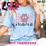 DTF Transfer - DTF012363 Pink Leopard Dog Mama
